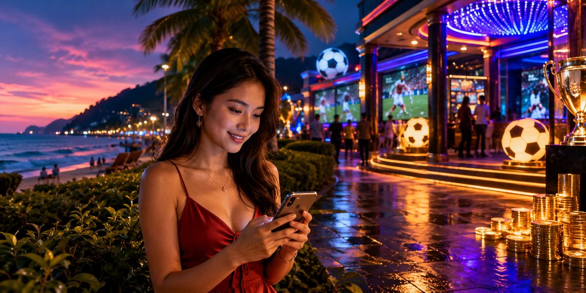 Penang users accessing the 2070 mobile casino platform
